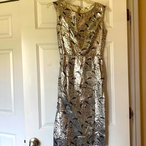 Gorgeous Silver vintage dress